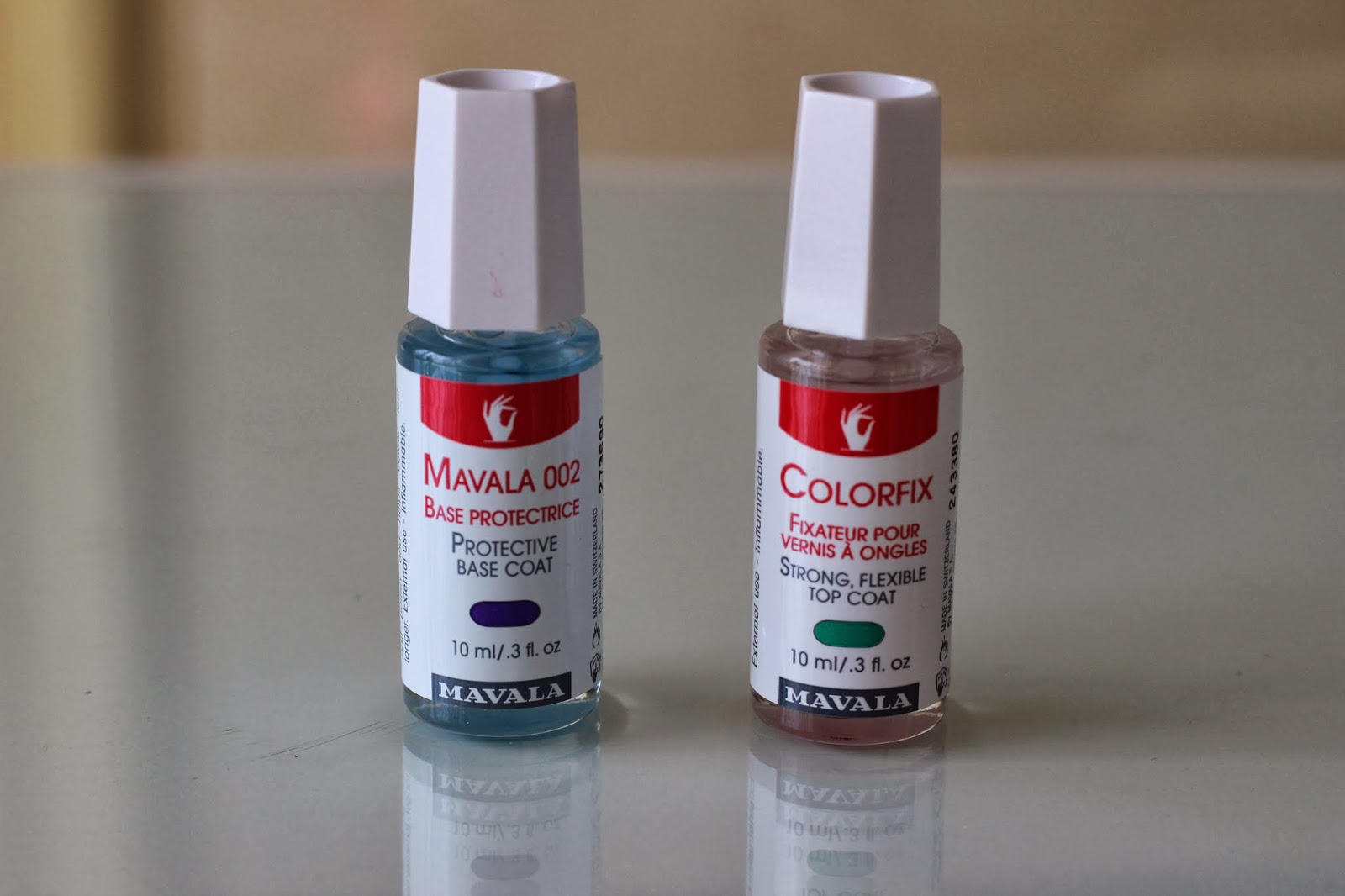Mavala 002 Protective Base Coat and Colorfix Top Coat Natalie Loves