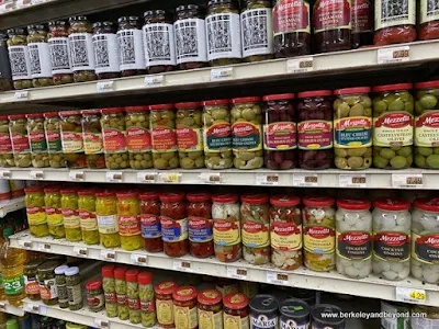 pickled items at Cunha's Country Store In Half Moon Bay, California