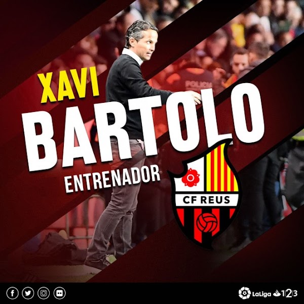 Oficial: Reus Deportiu, Xavi Bartolo nuevo entrenador