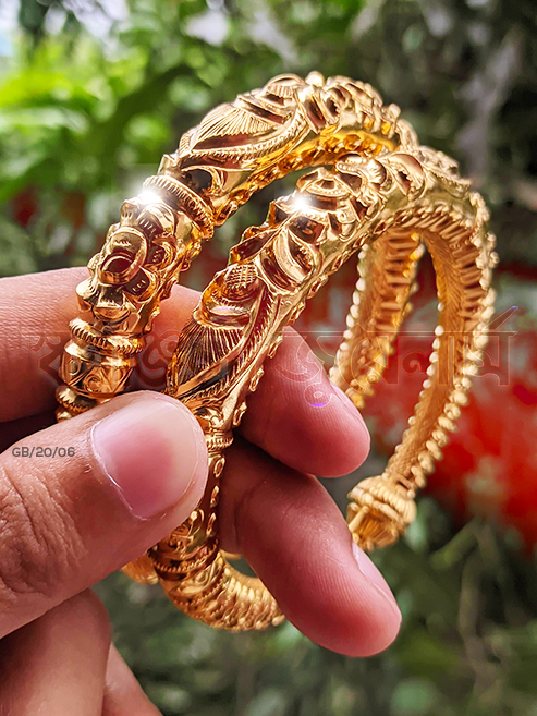 ১ ভরি সলিড বেঙ্গল দেখুন (Solid Gold Bangles 1 Tola/Vori) 21/22 Karat KDM Price Buy Online in Bangladesh