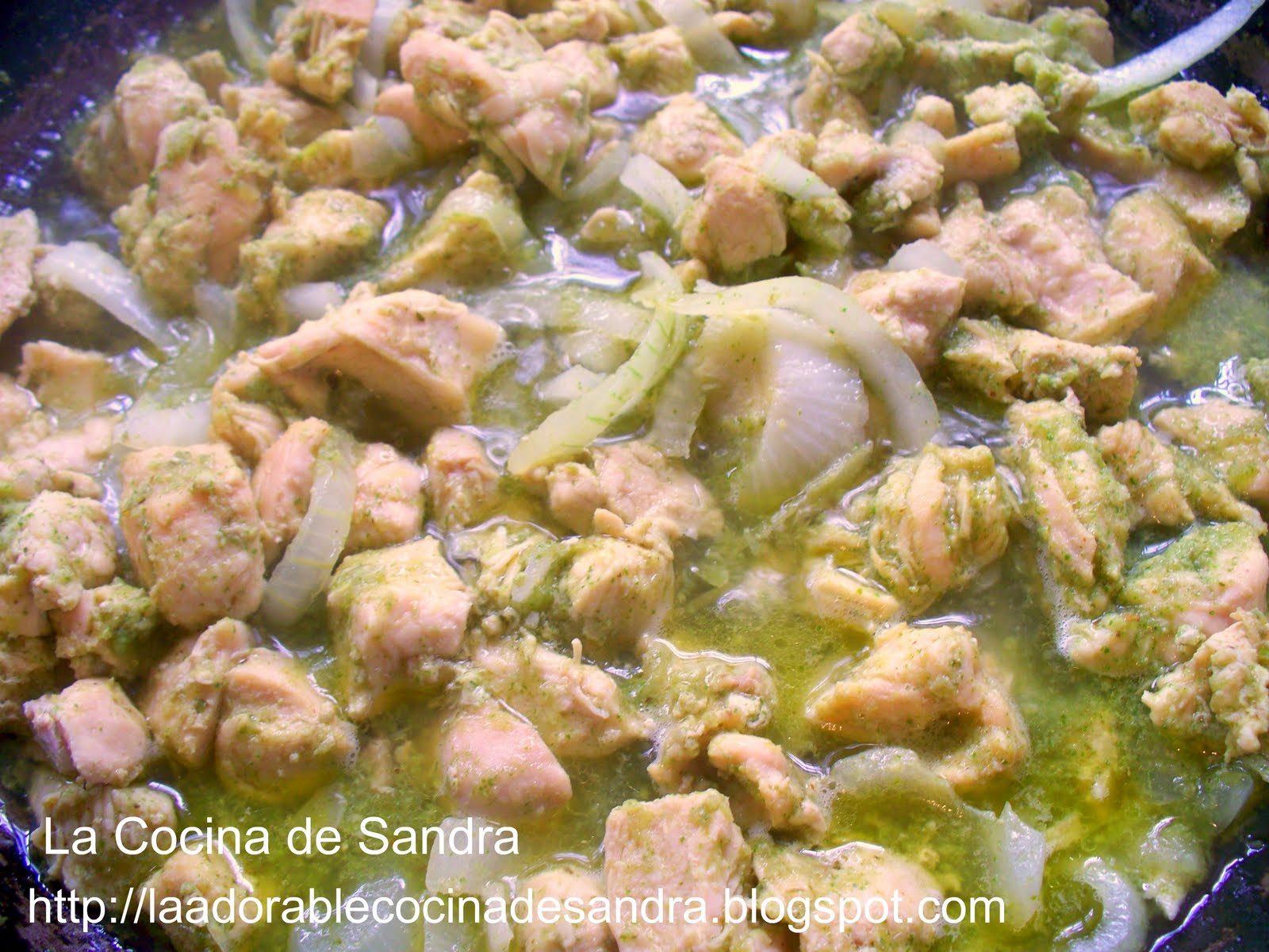 La Cocina de Sandra: Pollito Verde