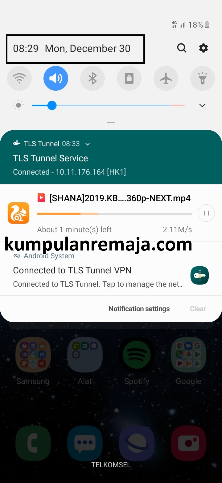 Cara Mengubah Kouta Omg Menjadi Flash Dengan Tls Tunnel Kumpulan Remaja