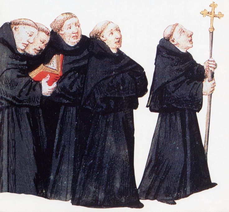 Benedictine Monk Medieval