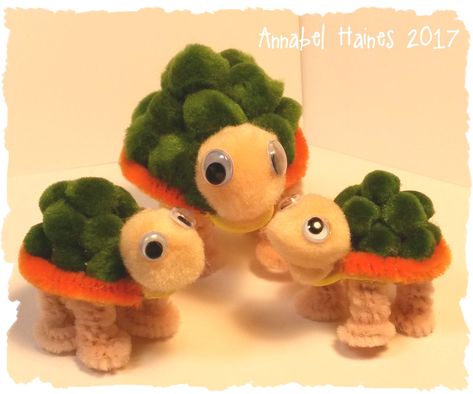 Cartway Cards Craft Kit Review Turtle Family Pom Pom Kit by Hobbycraft