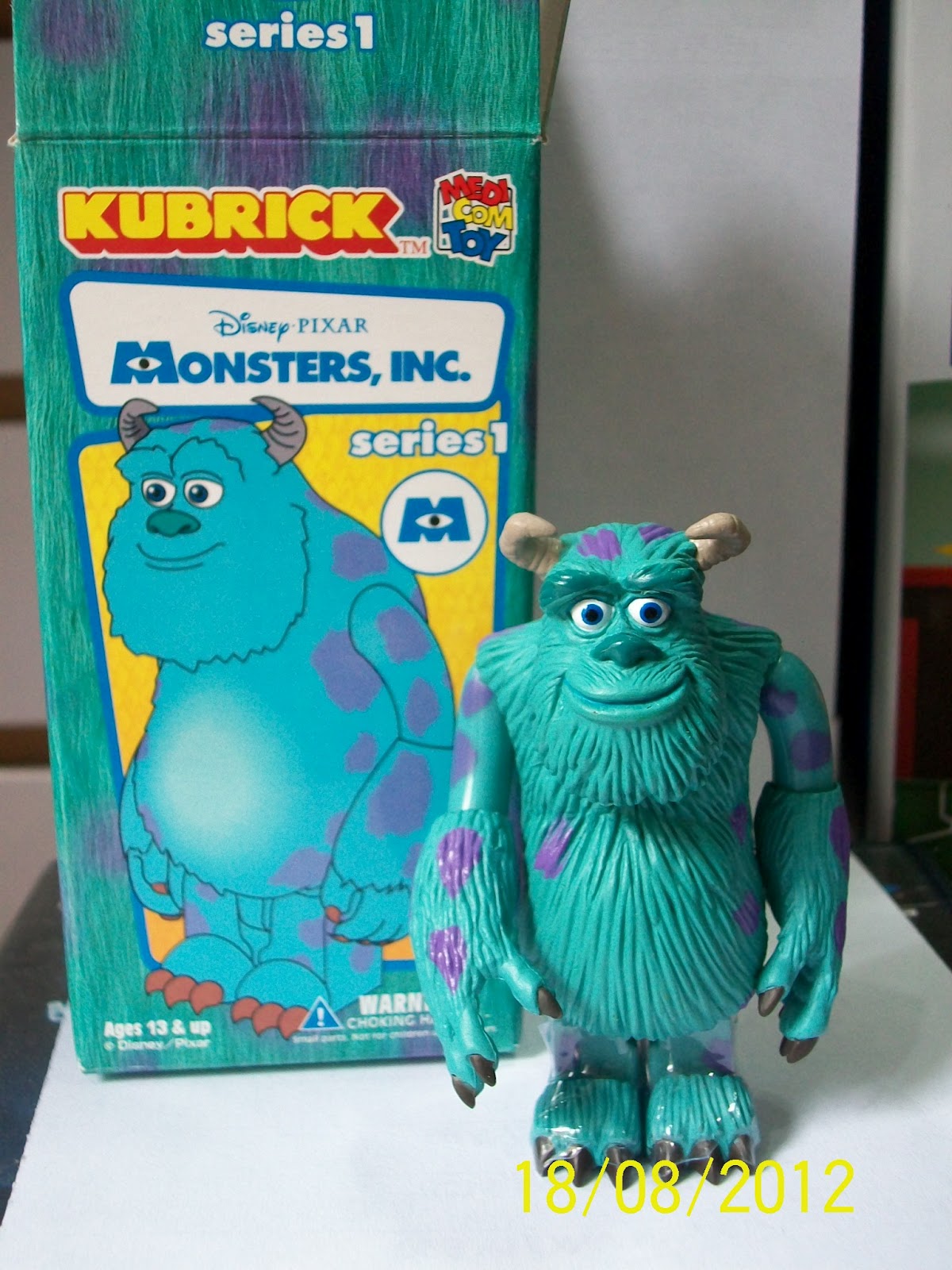 RONINTOYS: Monsters Inc Kubrick figure Series 1 Sully Boo CDA Medicom Toy