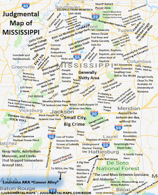 Judgemental Map Of Denver Map Of The Week: Maps I Hate