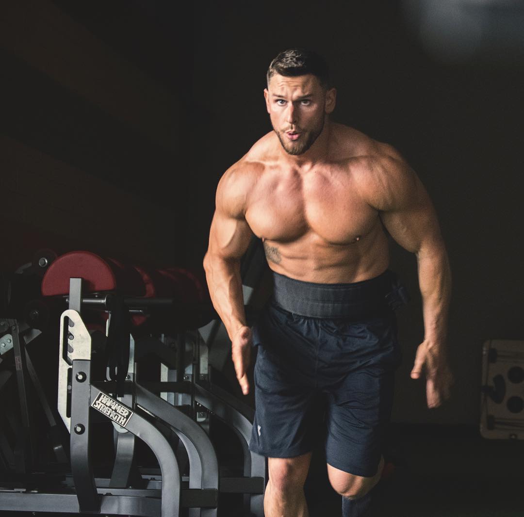 masculine-strong-shirtless-gym-hunk-muscular-body-working-out