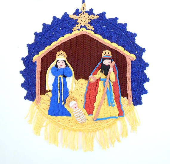 Christmas nativity Crochet pattern