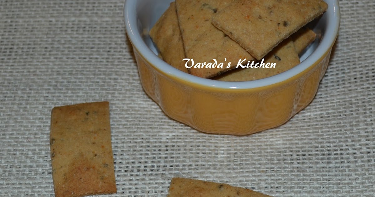 Millet, Chickpea and Buckwheat Flour Crackers