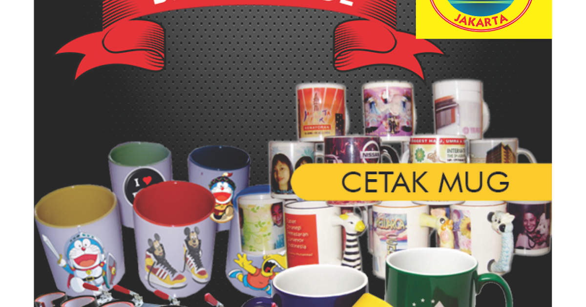 Jasa Cetak Souvenir Cetak Mug Di Jakarta