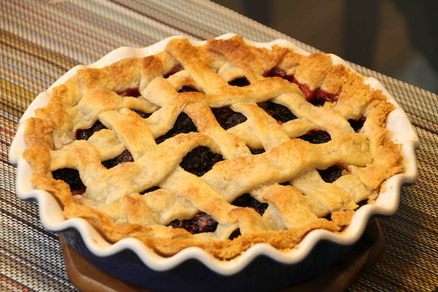 Receta de tarta de moras