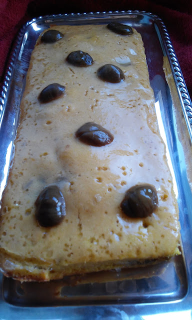 Pastel De Calabaza Y Castañas Confitadas
