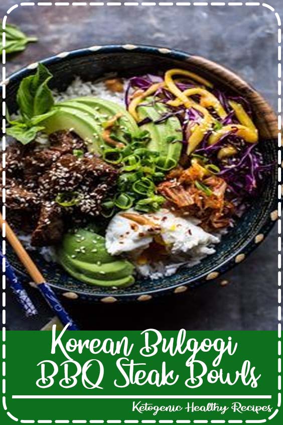 Korean Bulgogi BBQ Steak Bowls Darwin Recipes