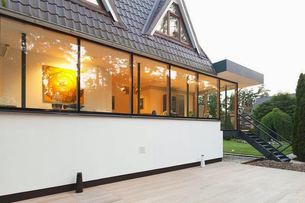 Desain Rumah Modern Dengan Lantai Atas Melengkung Desain Rumah Modern Dengan Lantai Atas Melengkung