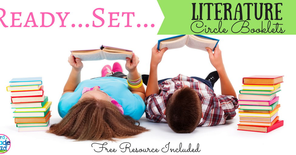 Using Literature Circles Booklets (+Freebie!) 3rd Grade Pad