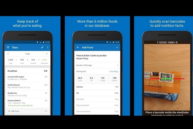 Calorie Counter - Ο θερμιδομετριτής της MyFitnessPal καταγράφει