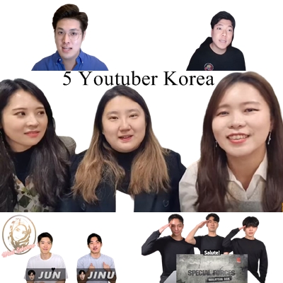 5 Youtuber Korea Yang minat dengan konten tentang Malaysia