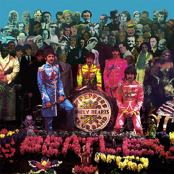 Photo Shoot for Sgt. Pepper Album Cover ~ Vintage Everyday