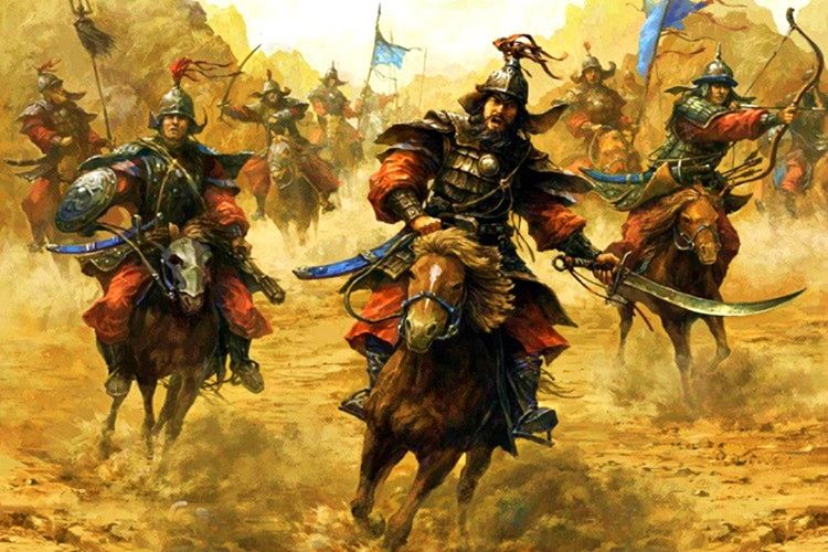 İntikam ateşiyle tutuşan Cengiz Han, Celaleddin Harzemşah'ı Sind ırmağını geçmeye çalışırken yakaladı.