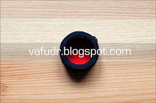 Red Colour Filter for flashlight torch