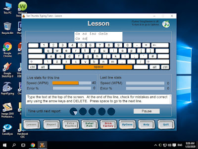 ten thumbs typing tutor ten thumbs typing tutor