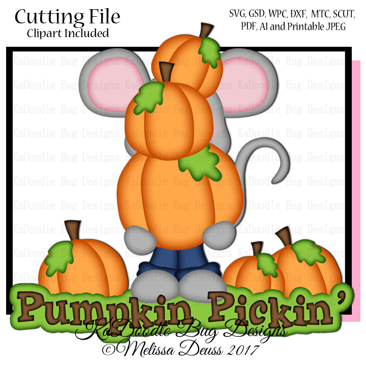 Cathyplus5: Pumpkin pickin Mouse