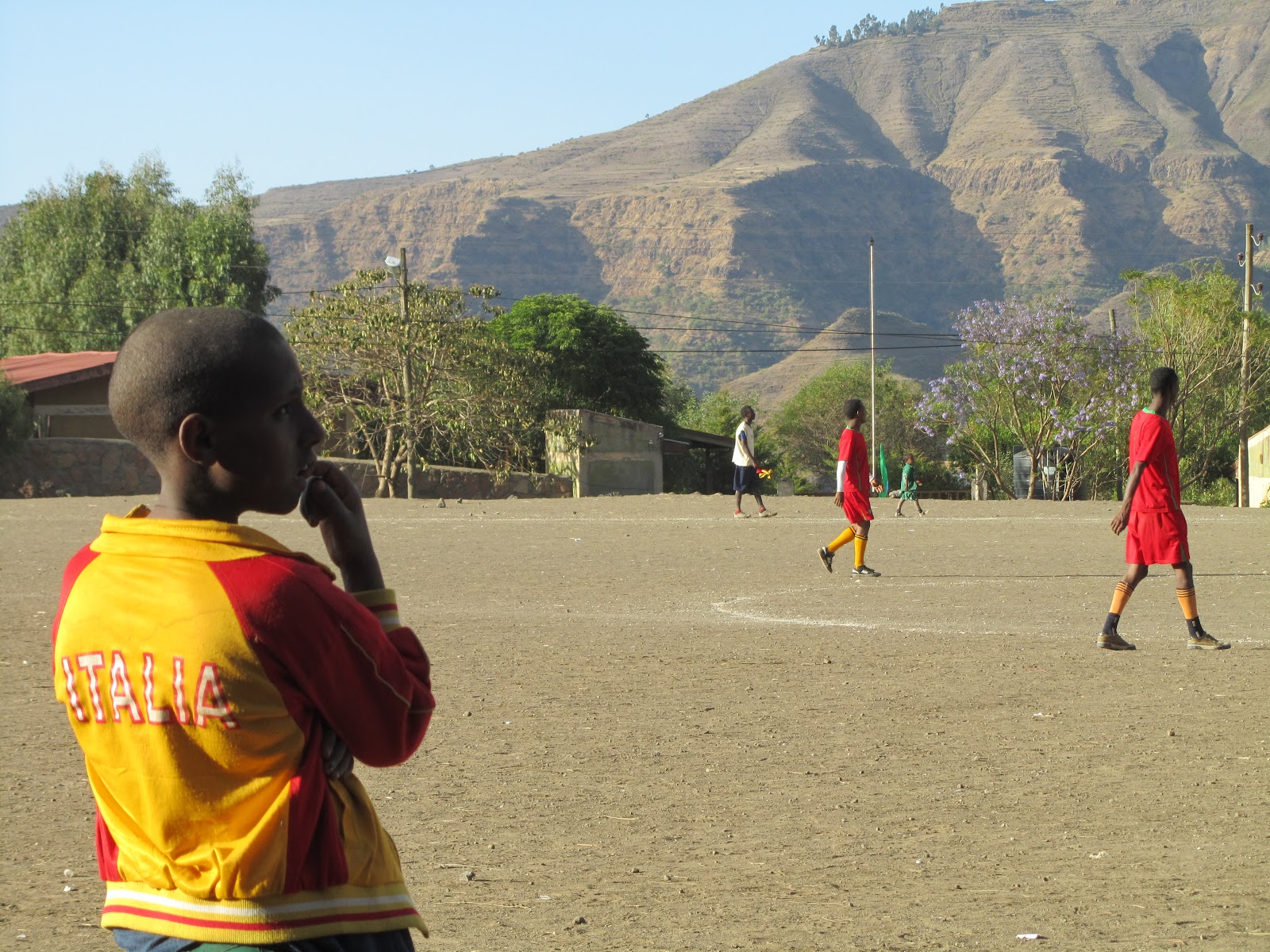 Lotte in Ethiopia Afrikaans voetbal