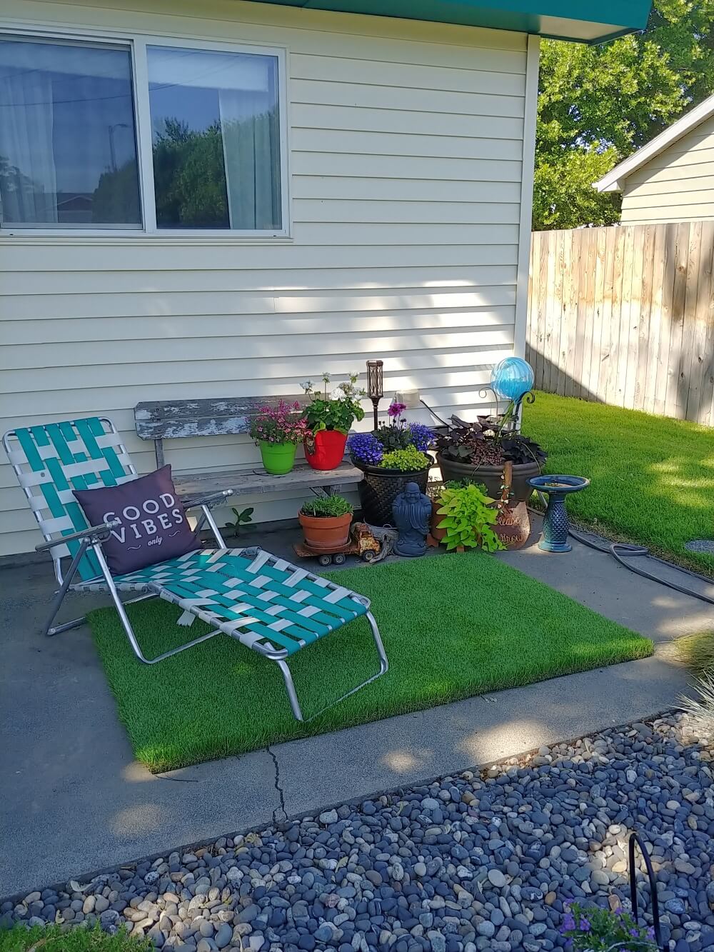 How to Design a Long Narrow Patio Little Vintage Cottage