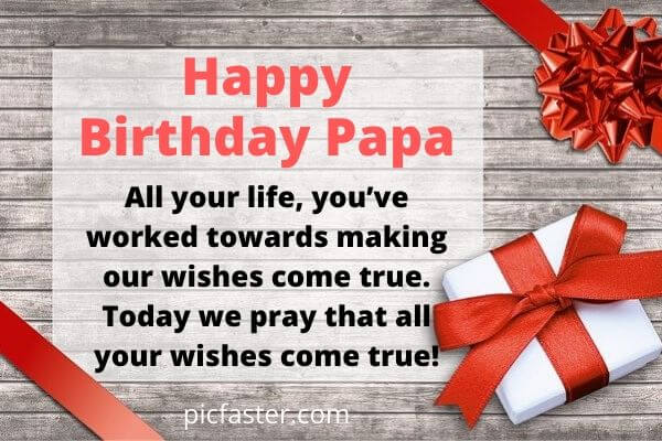 Latest Happy Birthday Papa Images Quotes Photos Wishes [2020]