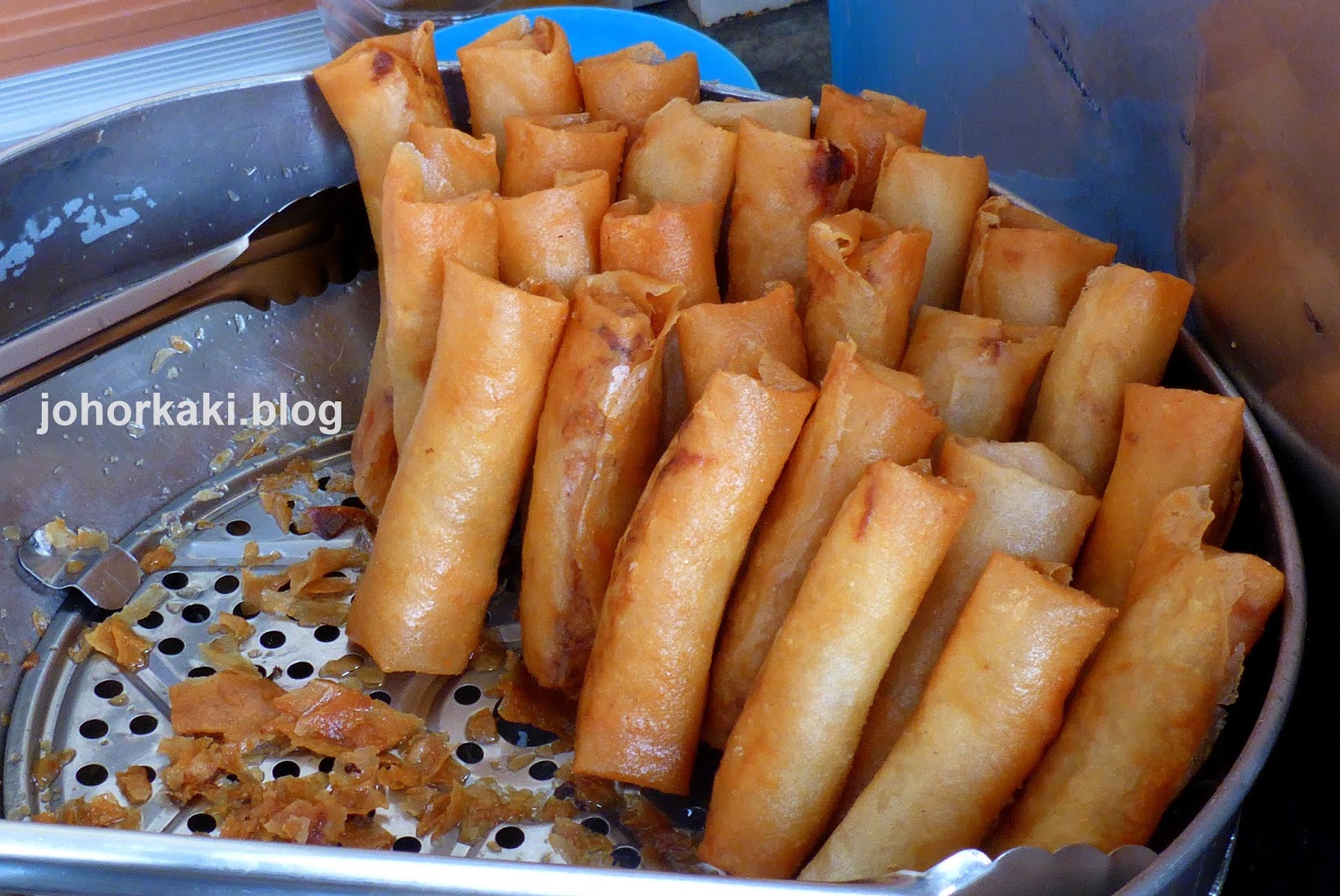 Fried Spring Rolls At Jalan Jenang Side Lane In Batu Pahat Johor