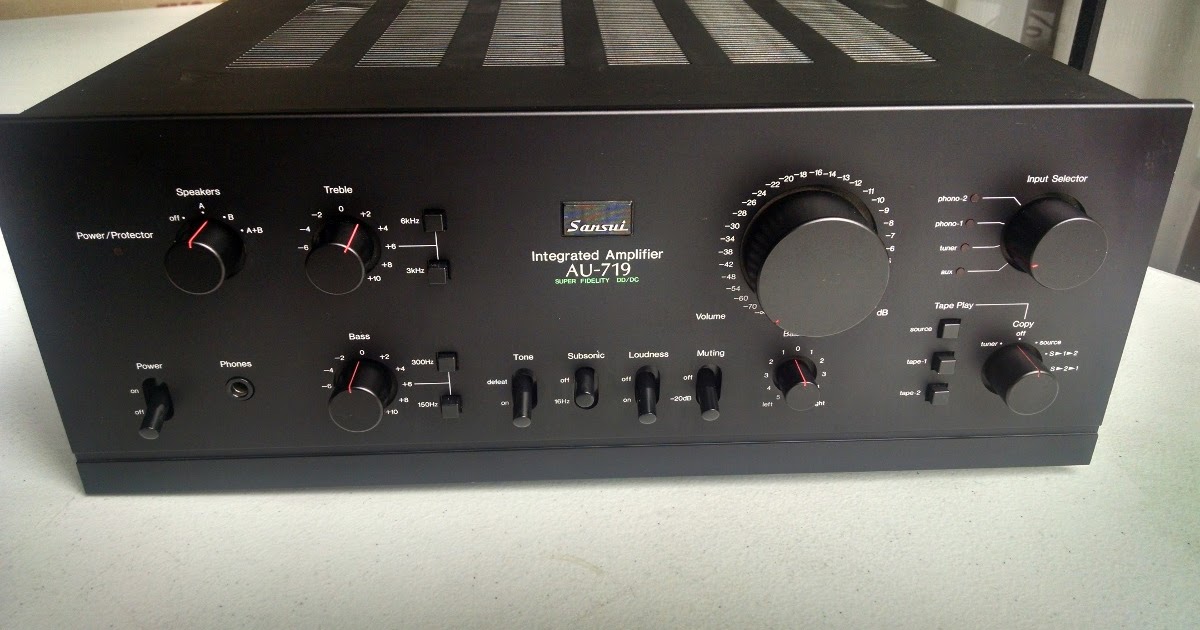 Sansui AU719 Integrated Amplifier AudioBaza