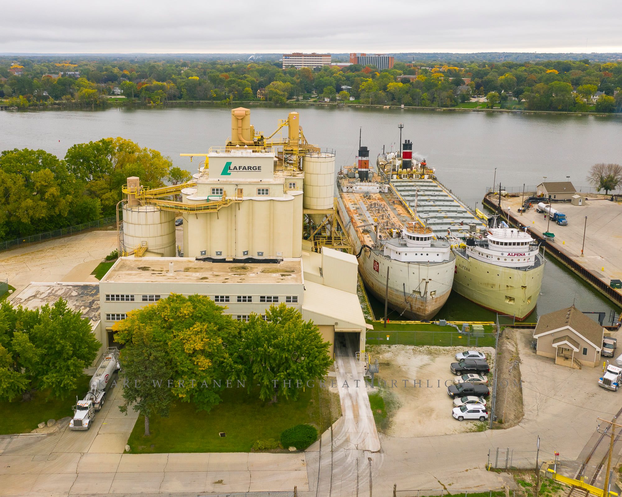 Towns and Nature Green Bay, WI Lafarge North America Cement and 1927