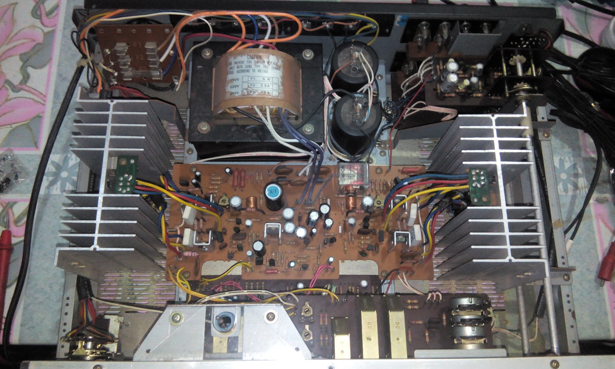 Life Begins at Forty AKAI AM2600 stereo amplifier repair