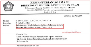 Agenda Pelaksanaan Pretes Ppg Kemenag 2019 Mapel Umum Blog Ruangguru