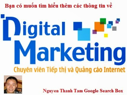 Chuyên viên tiếp thị và quảng cáo Internet Digital Marketing