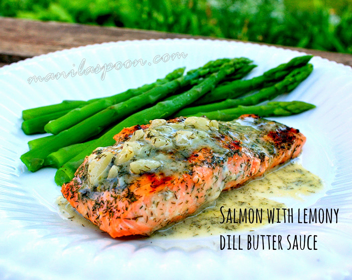 Salmon with Tangy Dill Butter Sauce Manila Spoon