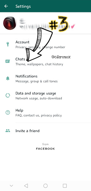 Whatsapp jadi dark mode