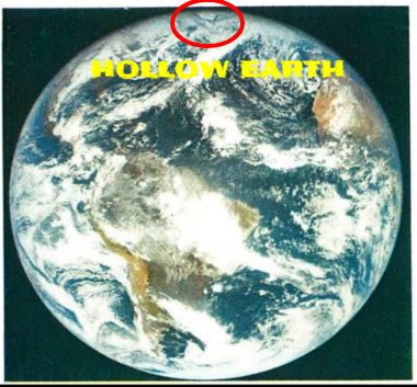 NASA is blatantly lying and actively covering up the hollow Earth entrance.