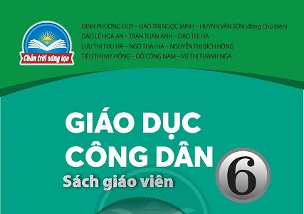 Sách giáo viên Giáo dục công dân 6 Chân trời sáng tạo