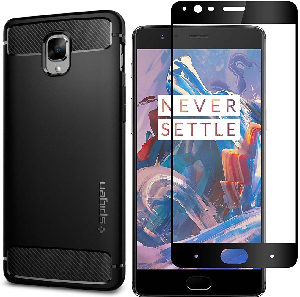 OnePlus 3T Best Tempered Glass Screen Protector Cases and Covers