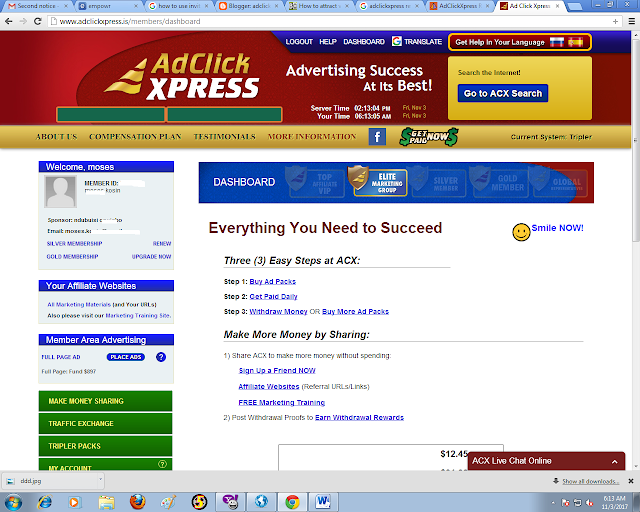 adclickxpress Is Paying How To Make 500 Weekly With adclickxpress