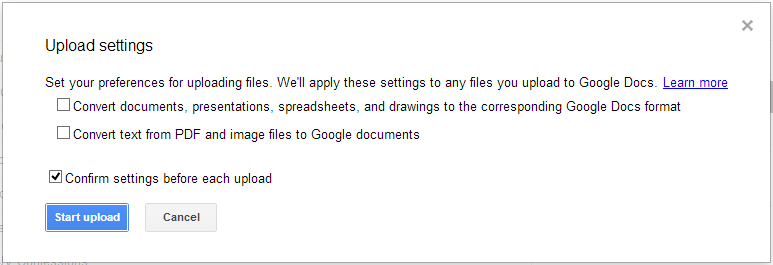 Upload+Setting+for+Uploading+files+in+Google+Drive
