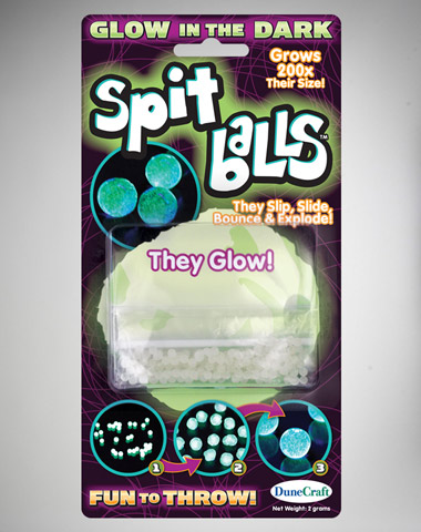 Glow in the Dark Spit Balls 