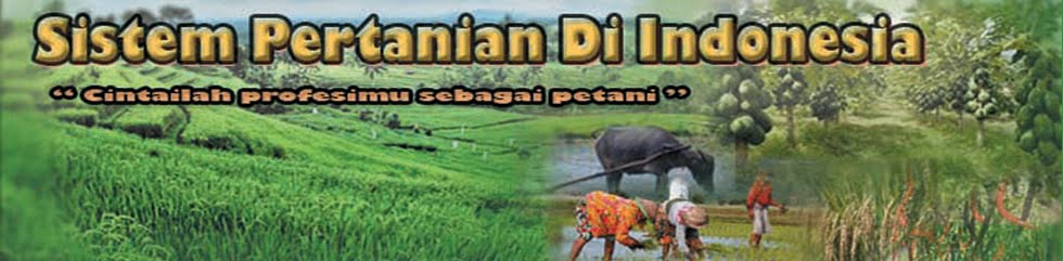Sistem Pertanian di Indonesia