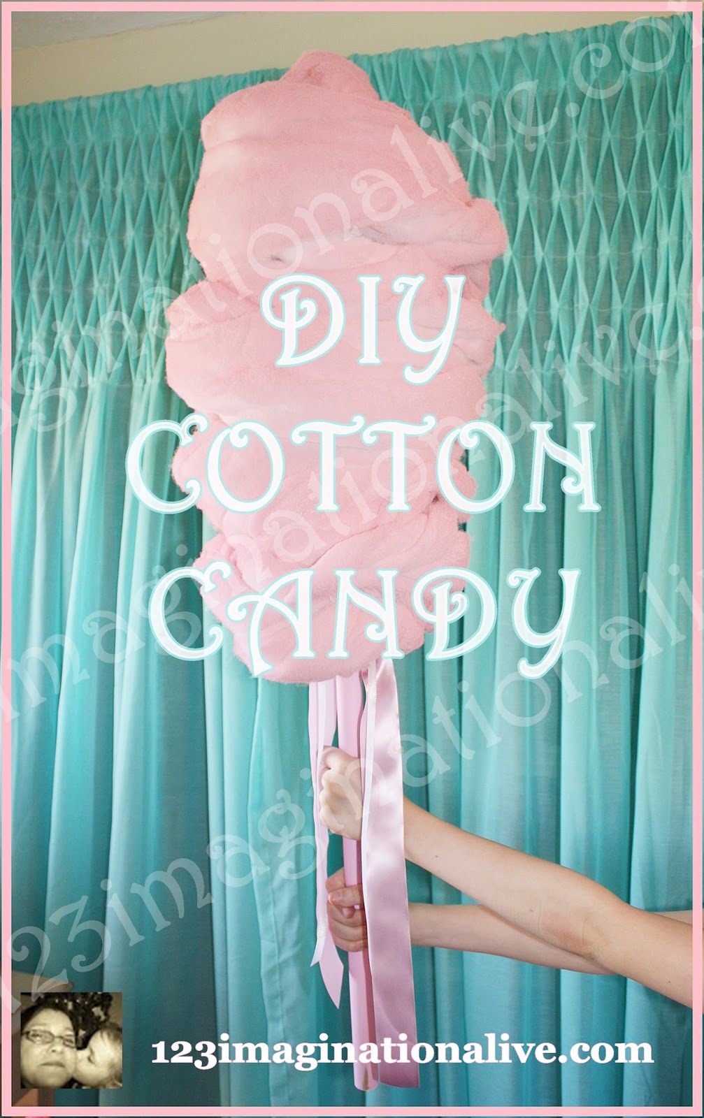 DIY COTTON CANDY DECOR TUTORIAL