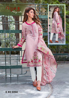 Keval Fab Alija B vol 5 pakistani Dress material