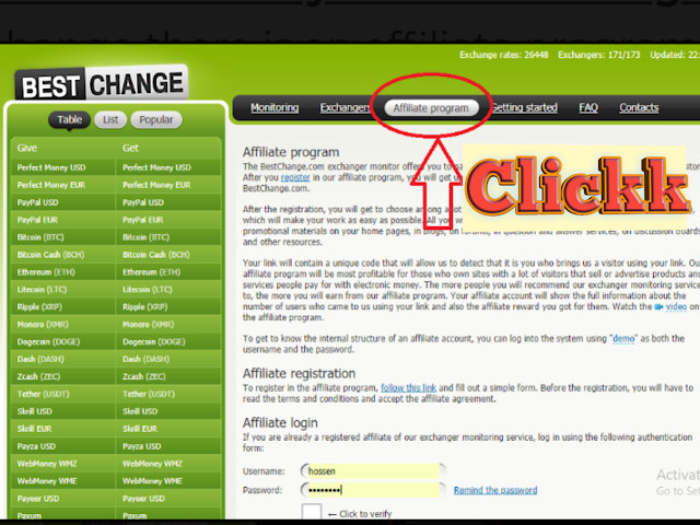 How to earn money from Best Change?