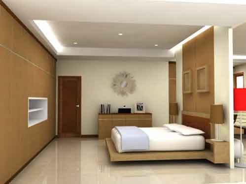 Contoh Desain Interior ikamar Tidur Utamai Minimalis 