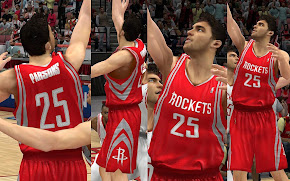NBA 2K13 Houston Rockets Away Jersey Patch