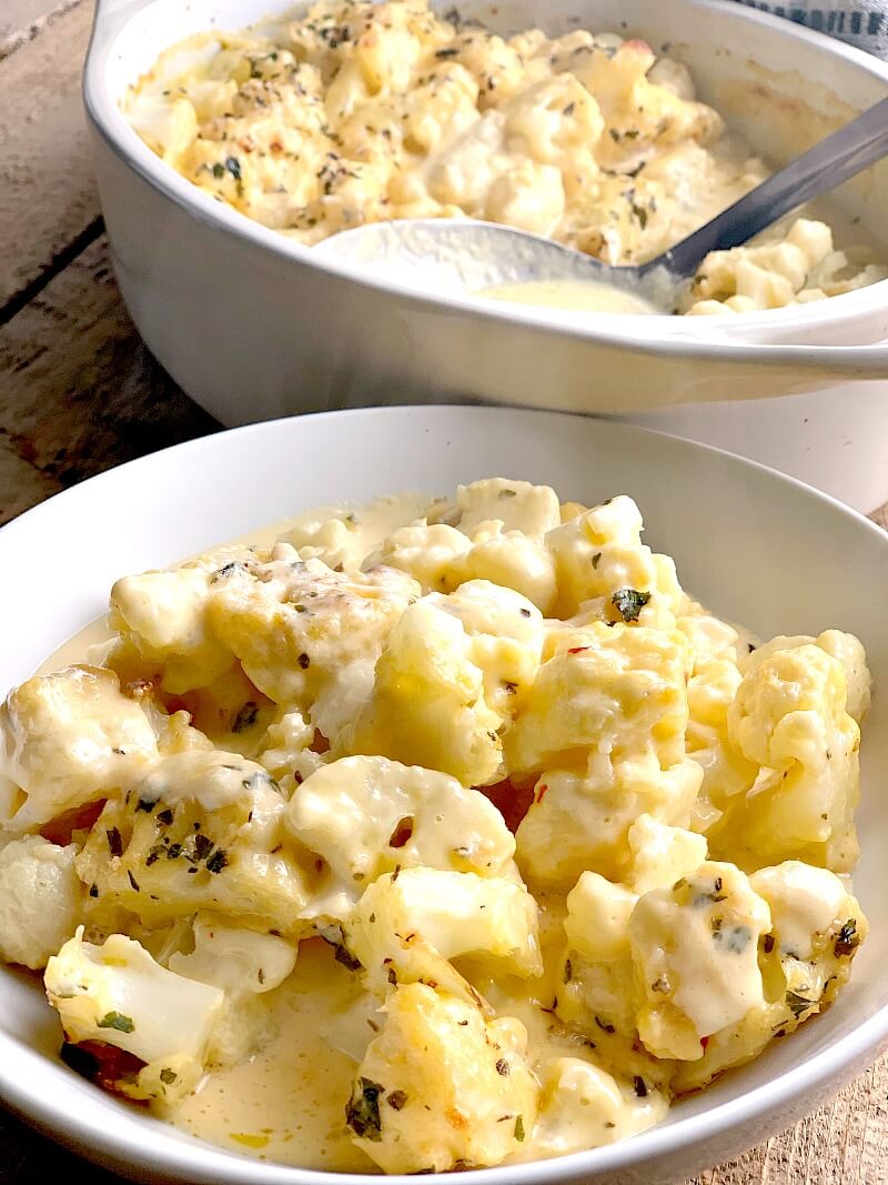 Low Carb Cauliflower "Mac and Cheese" Bobbi's Kozy Kitchen